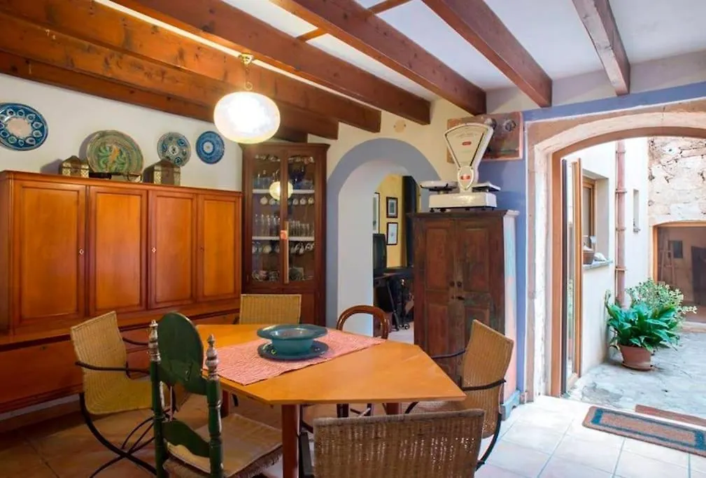 リュックマヨール Charming Townhouse 7 Pax Wifi/Aircon - Ca'S Padriヴィラ スペイン